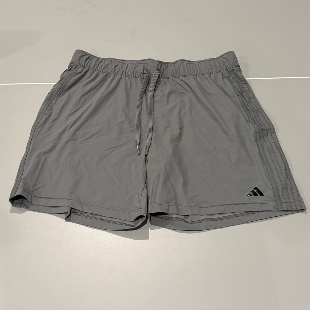 adidas Men's Gray Athletic Shorts